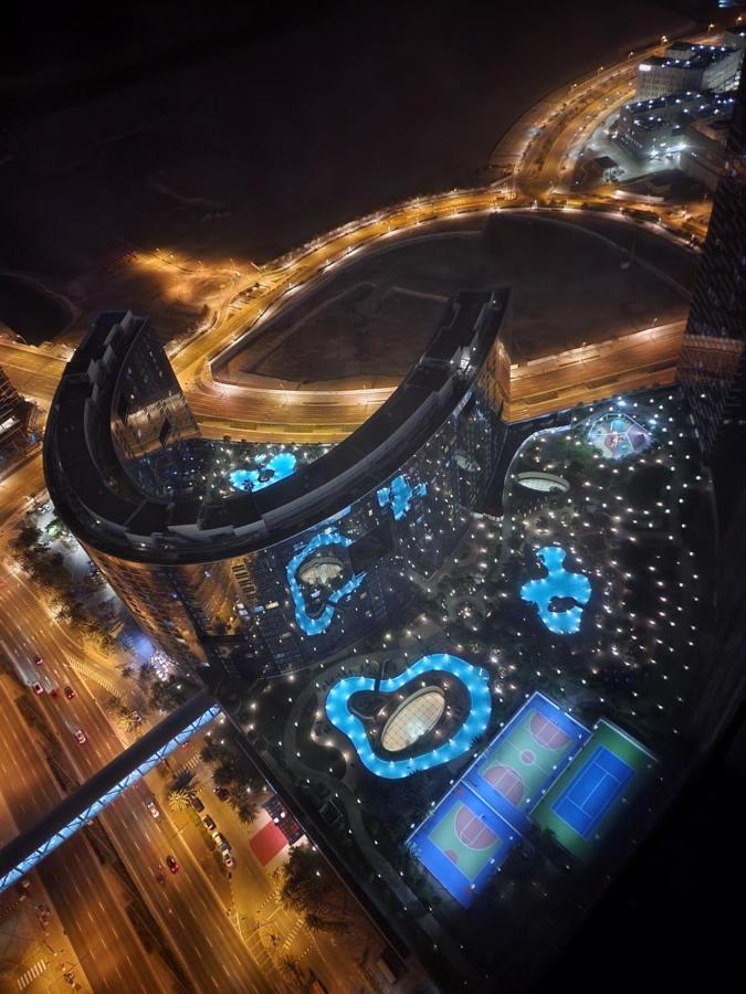 Cozy 1Br In Iconic Tower Apartment Abu Dhabi Exterior foto