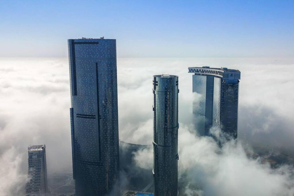 Cozy 1Br In Iconic Tower Apartment Abu Dhabi Exterior foto