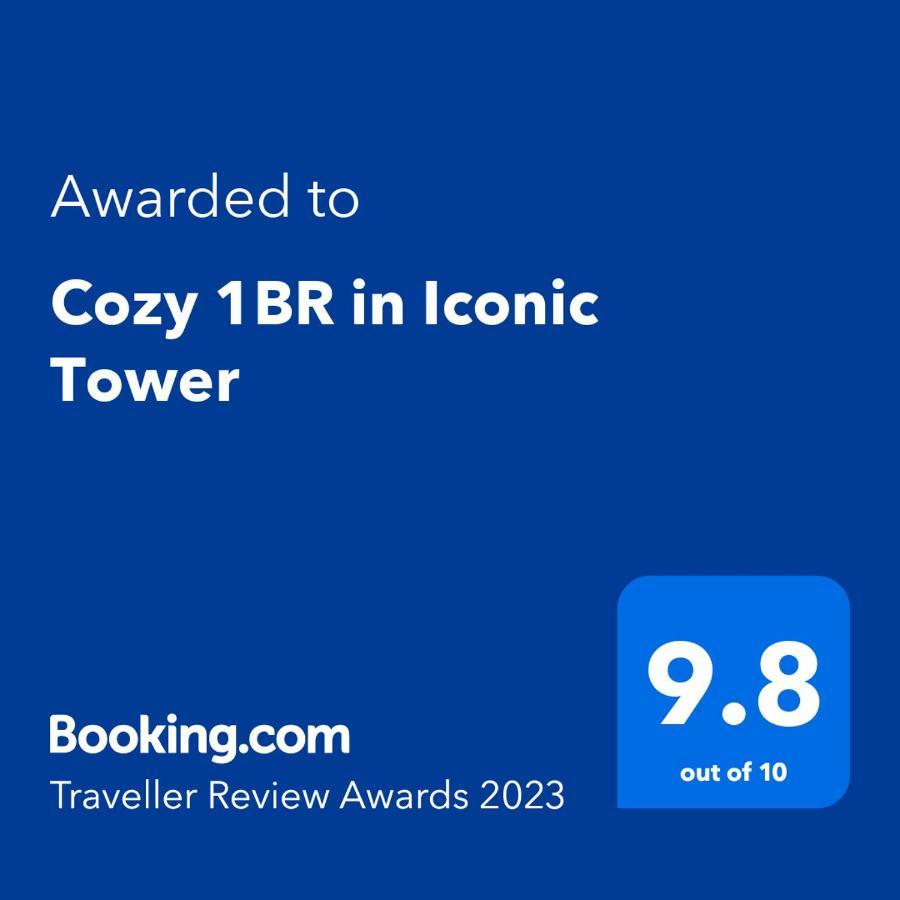 Cozy 1Br In Iconic Tower Apartment Abu Dhabi Exterior foto