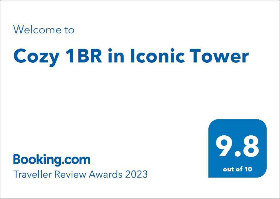 Cozy 1Br In Iconic Tower Apartment Abu Dhabi Exterior foto